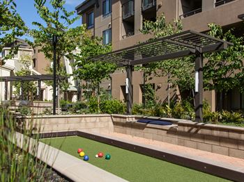 Bocce ball court